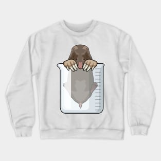 Mole with Measuring cup Crewneck Sweatshirt